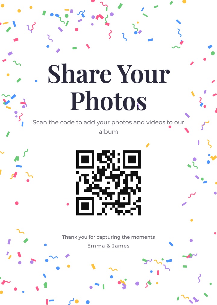 Photo Share Sign