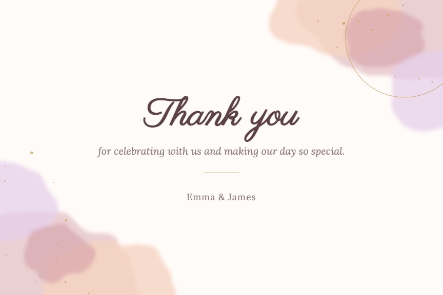 Thank You Card